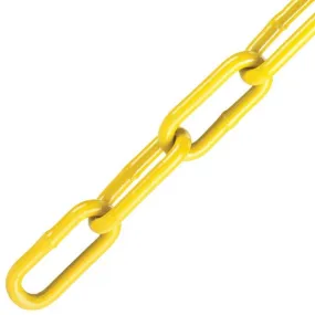 1-4in Chain Polycoat Ylw  60ft