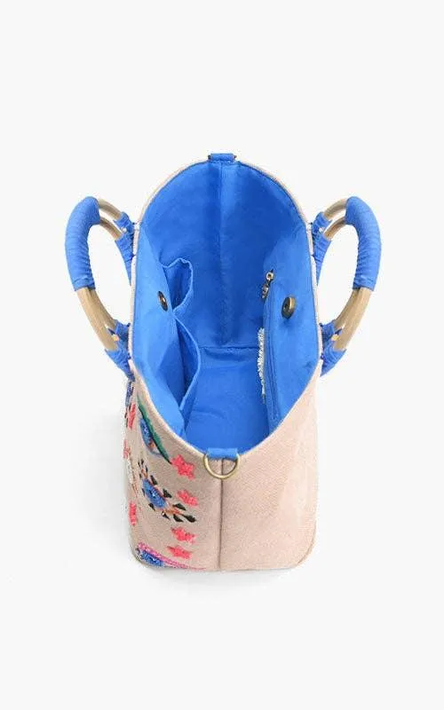America & Beyond - Mystic Gaze Pink Mini Tote