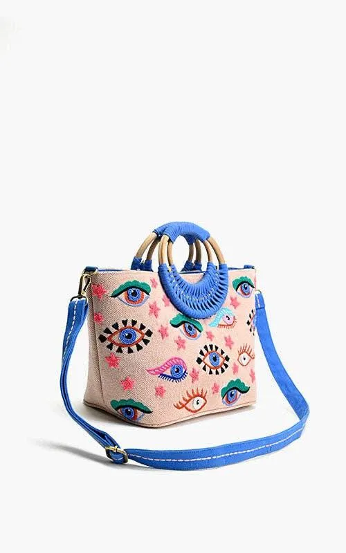 America & Beyond - Mystic Gaze Pink Mini Tote
