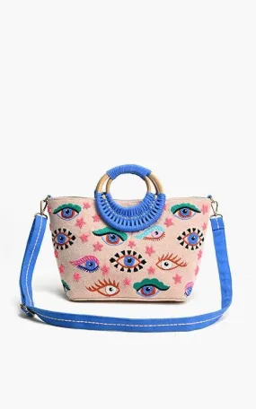 America & Beyond - Mystic Gaze Pink Mini Tote