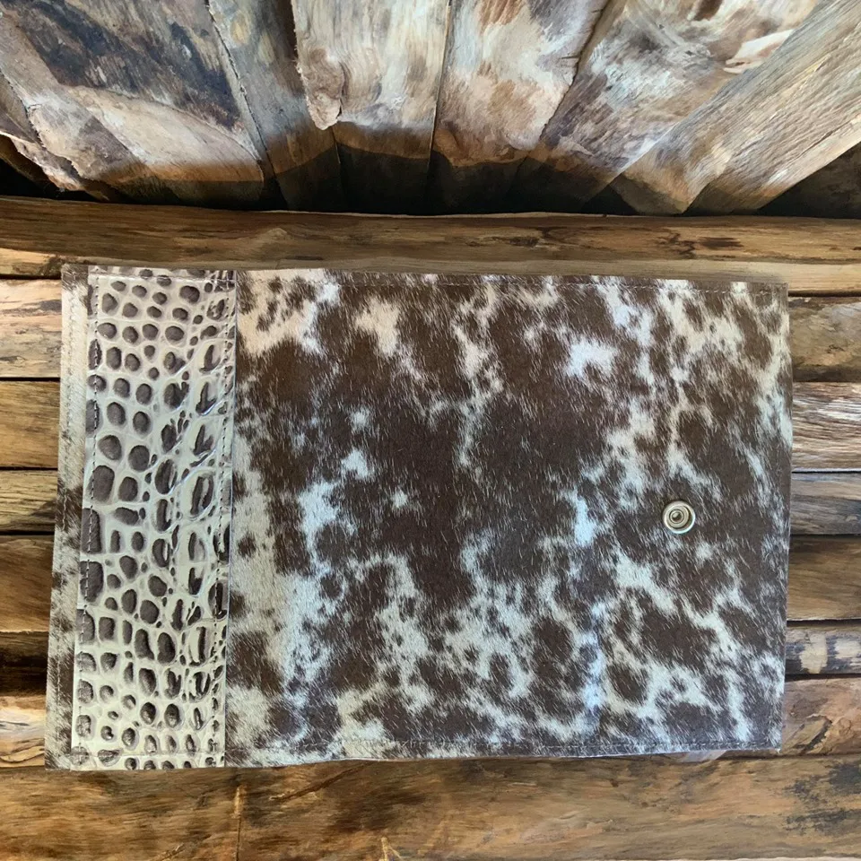Bandit Wallet with Embossed Leather #1314