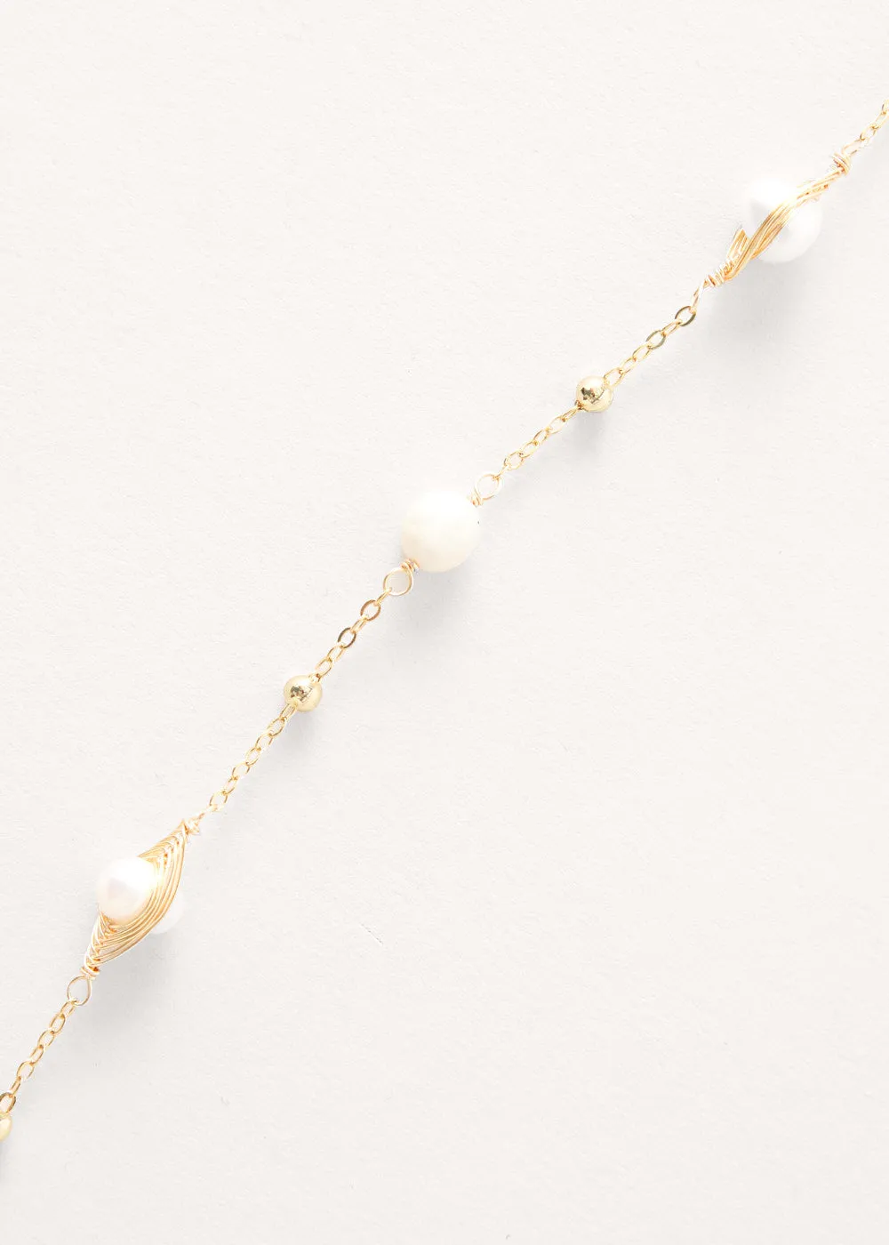 BIARRITZ PEARL TASSEL NECKLACE
