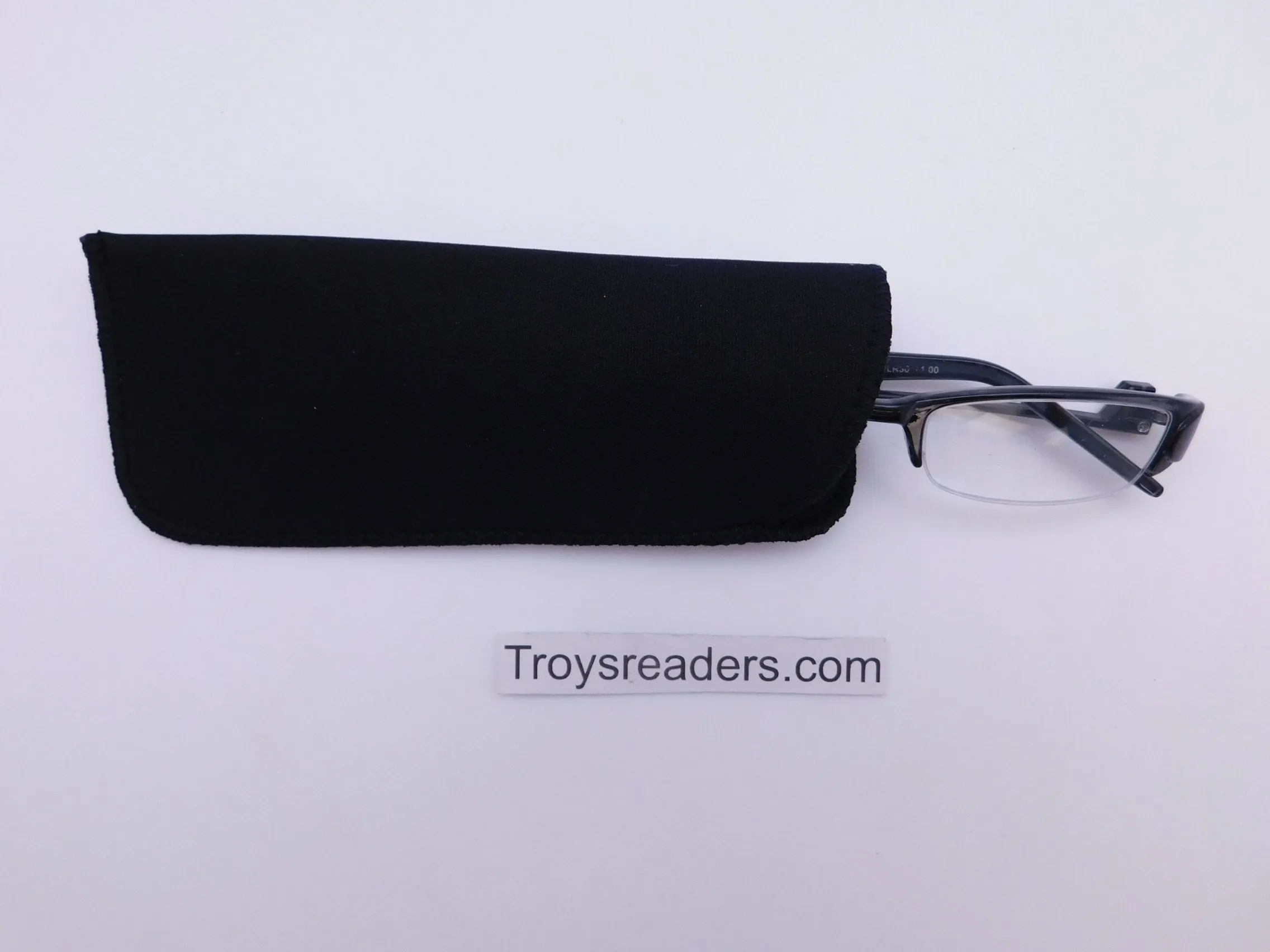 Black Neoprene Glasses Sleeve/Pouch in Six Colors