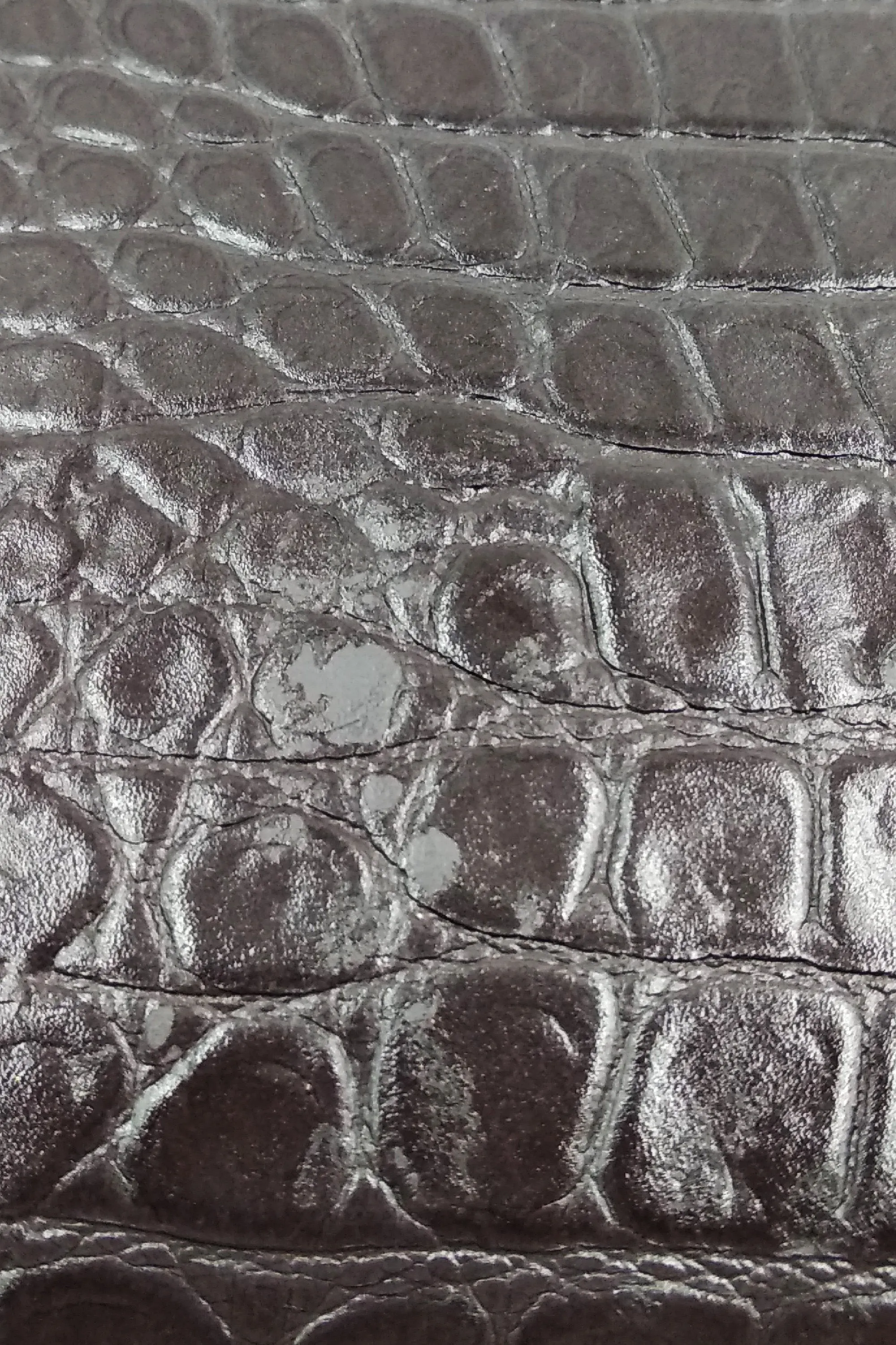 Classic Baby Sac De Jour Crocodile Embossed Dark Brown