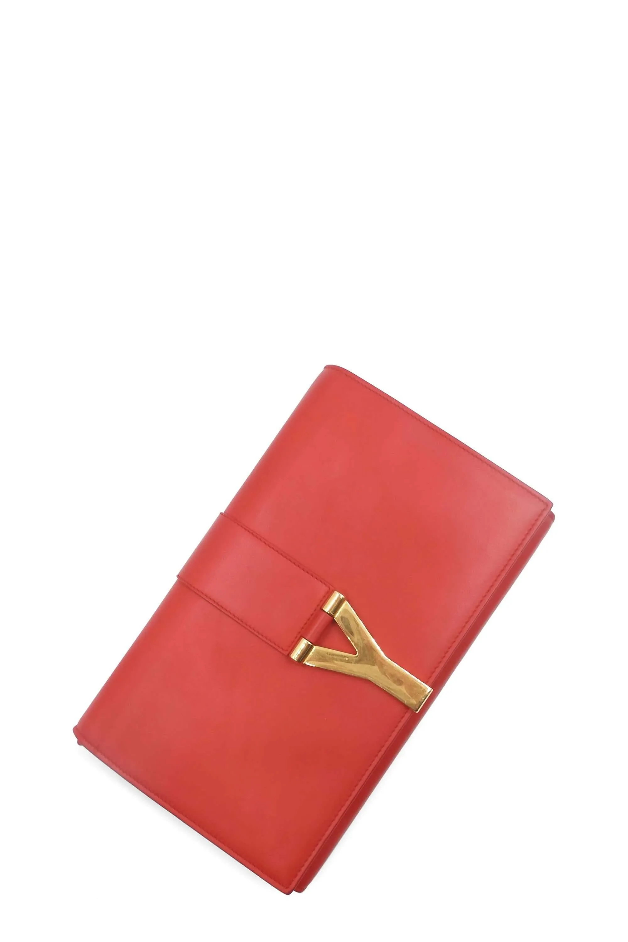 Classic Y Ligne Wallet On Chain Red