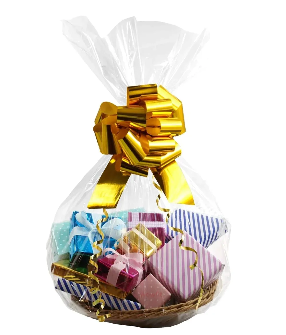 Clear Cellophane Bags 10pc