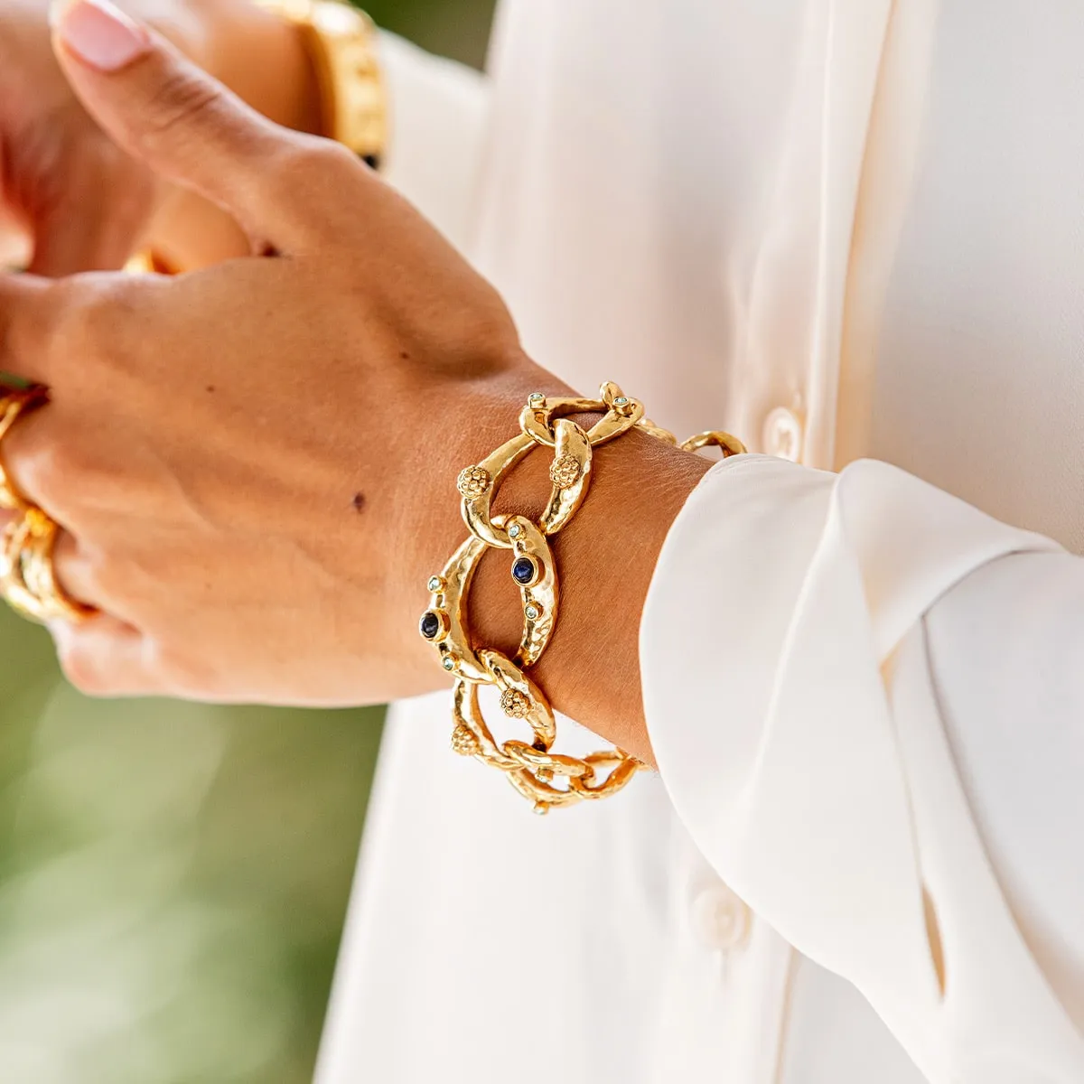 Cleopatra Chain Bracelet - Gold