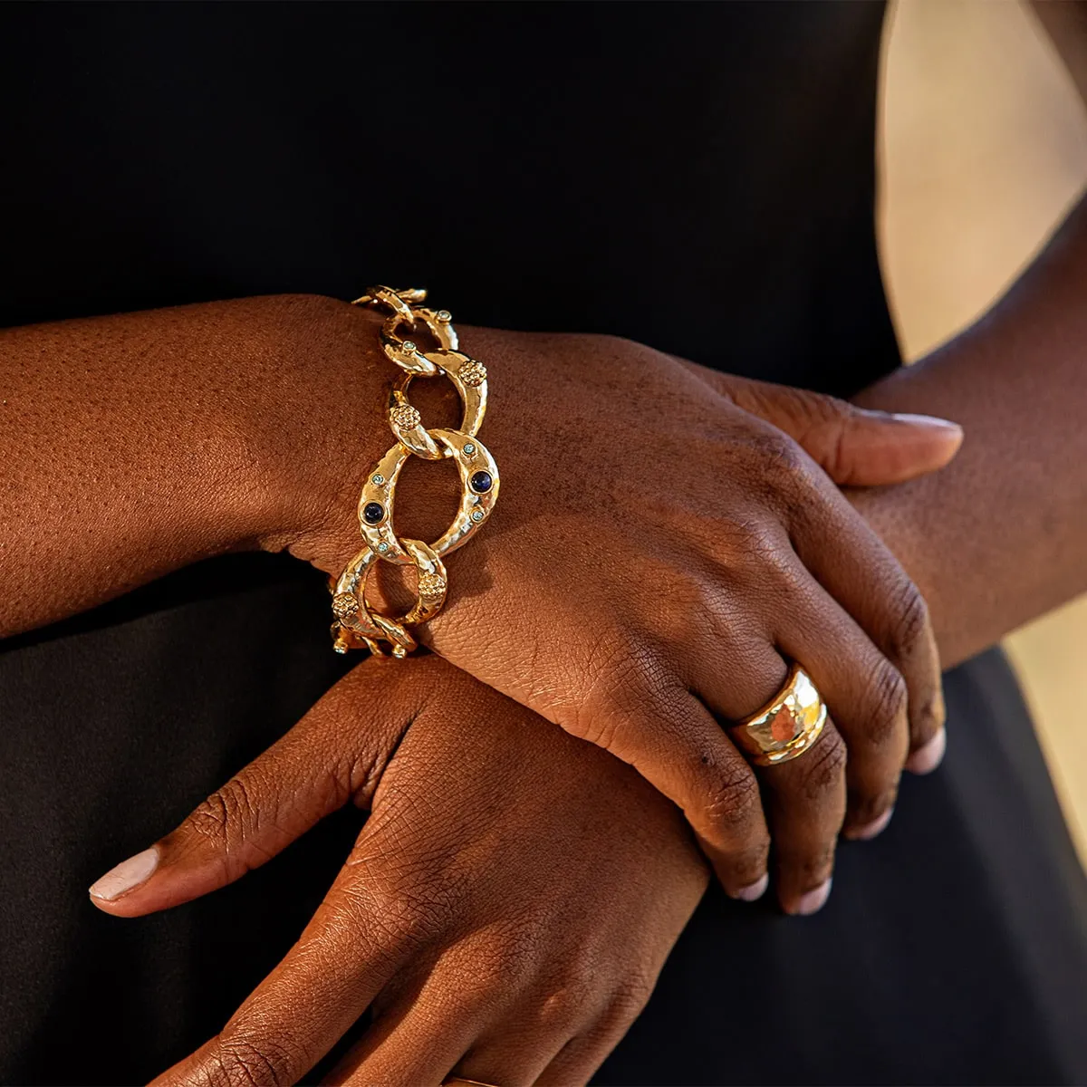 Cleopatra Chain Bracelet - Gold