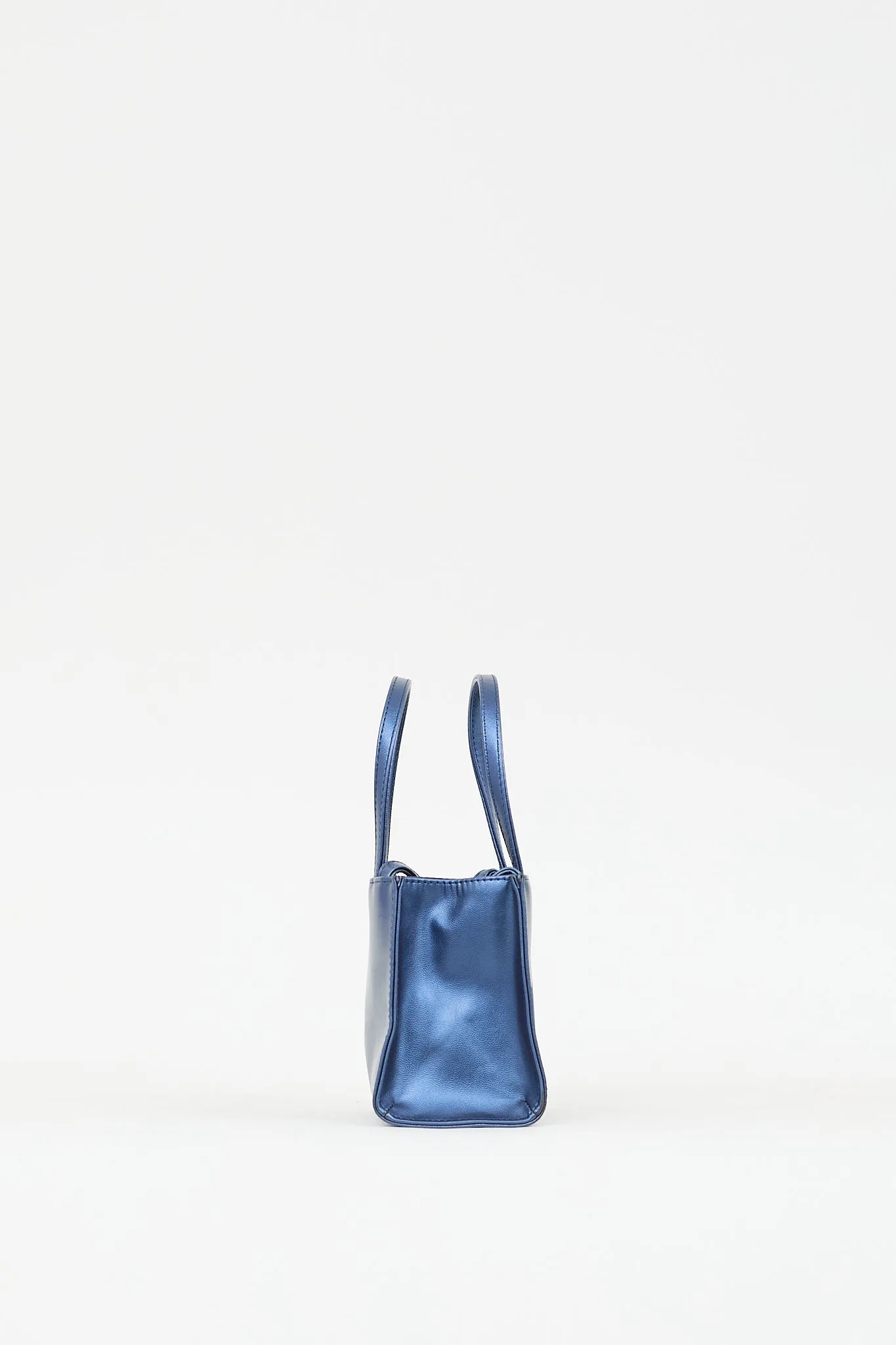 Cobalt Blue Small Shopping Bag
