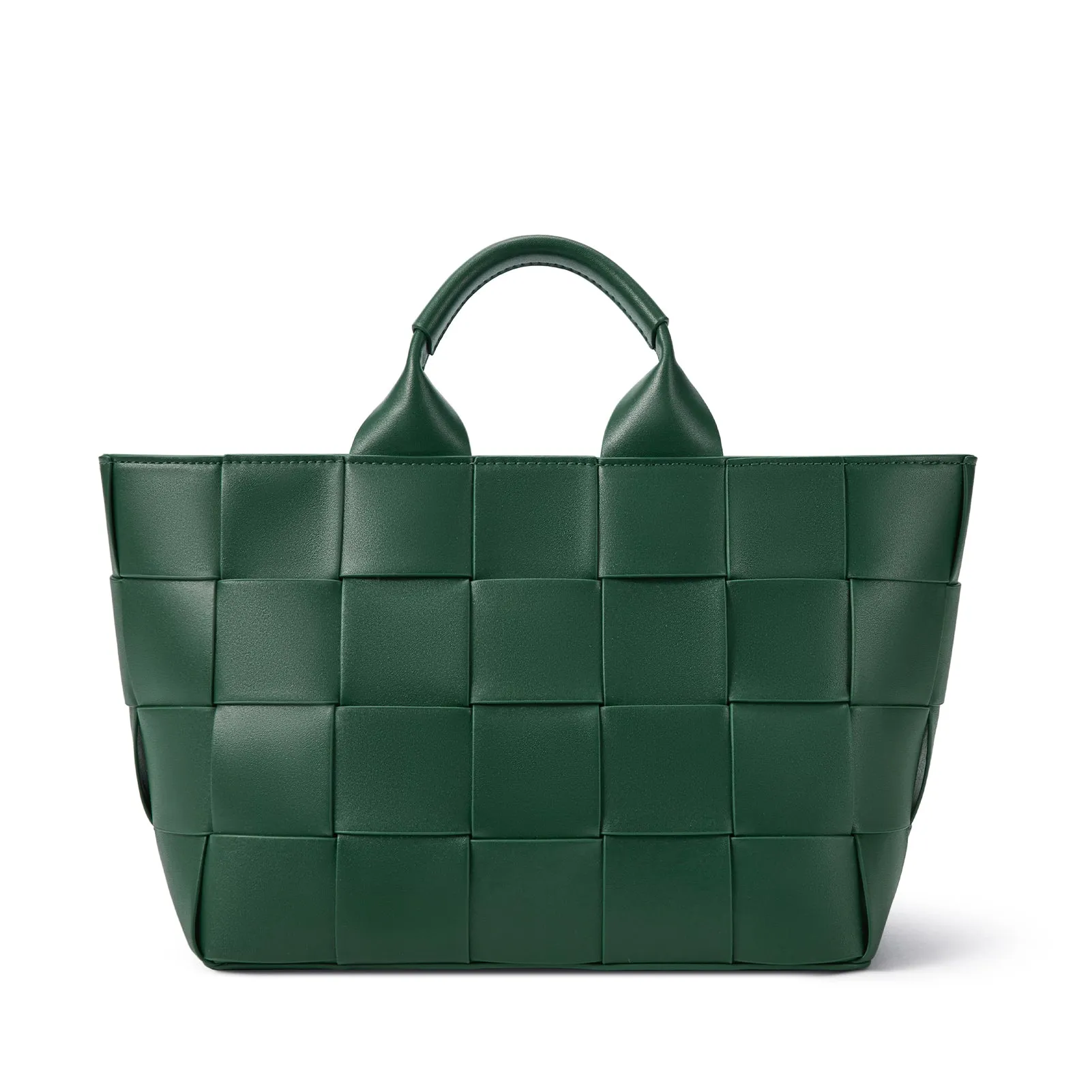 Cruze Handcrafted Woven Leather Tote Bag For Women : Boho Beauty