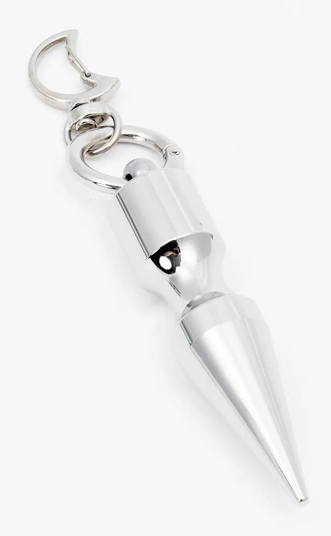 Damage Control Spike Key Ring / Belt Chain