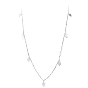 Fairley Silver Heart Charm Necklace