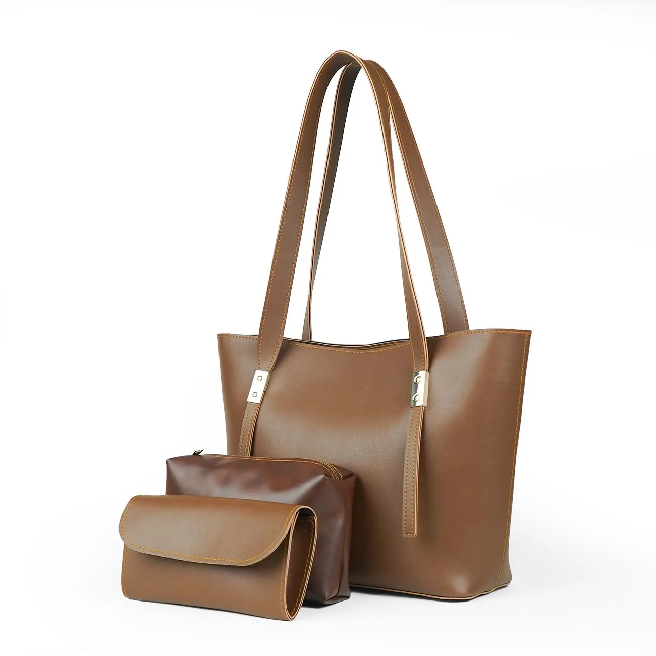 Falcon tote set of 3 Bag brown