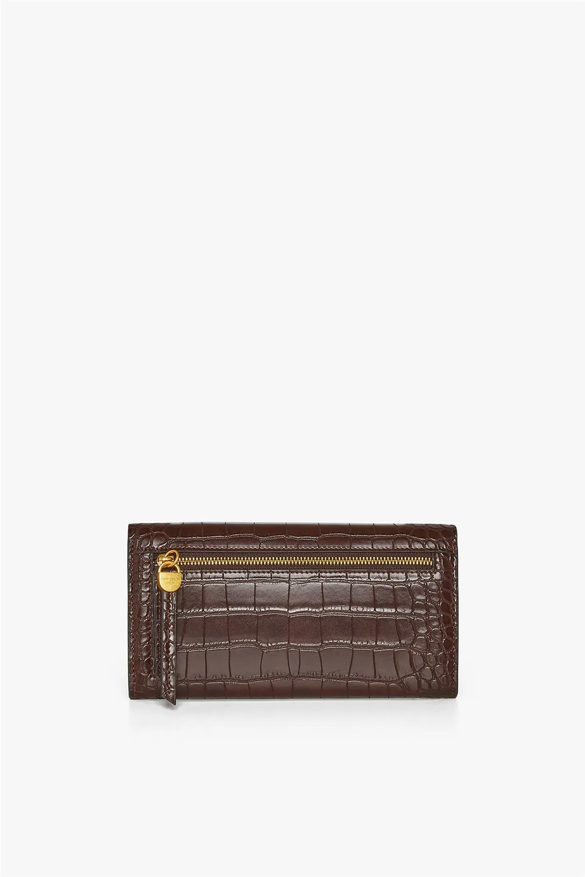 Jasper Conran Amber Large Flap Over Faux Croc Purses