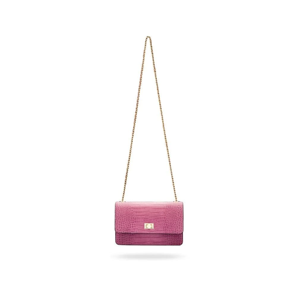 Julia Bag - Lilac Croc