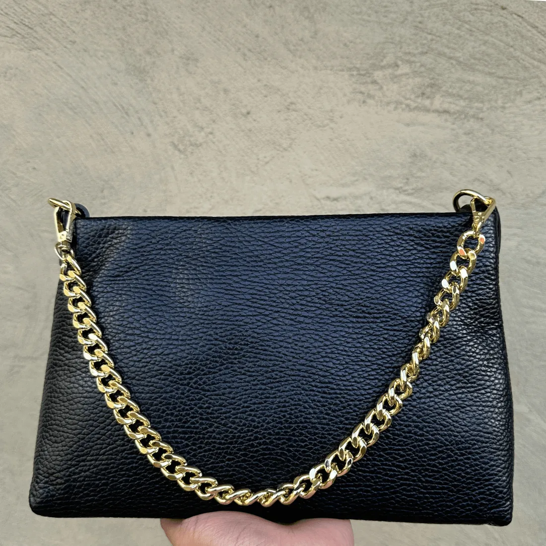 Lucia Leather Cross body bag