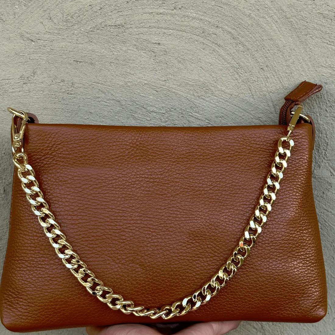Lucia Leather Cross body bag
