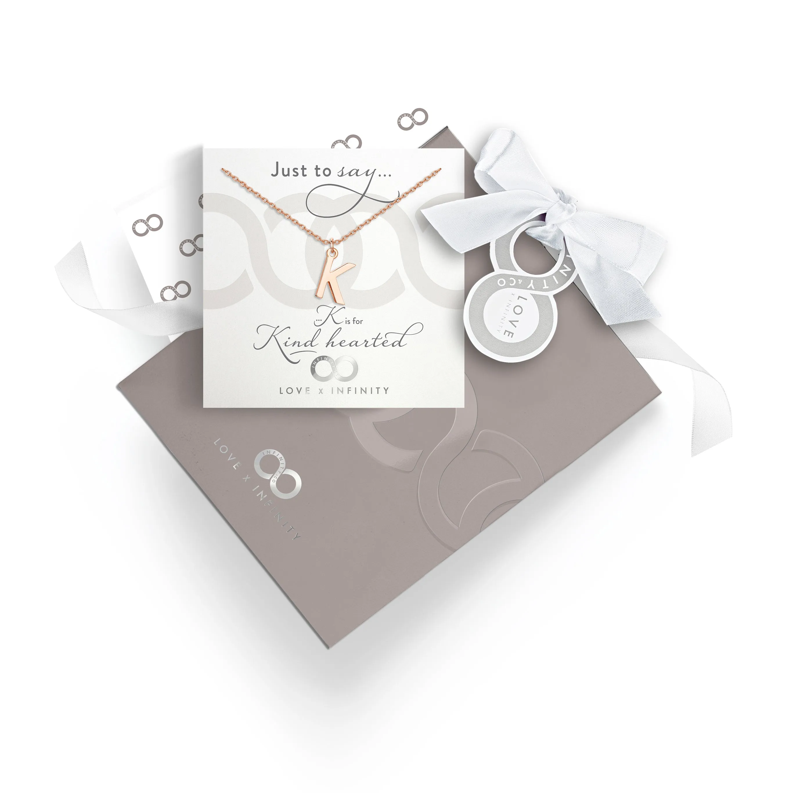 LXI Alphabet Pendant 'K'