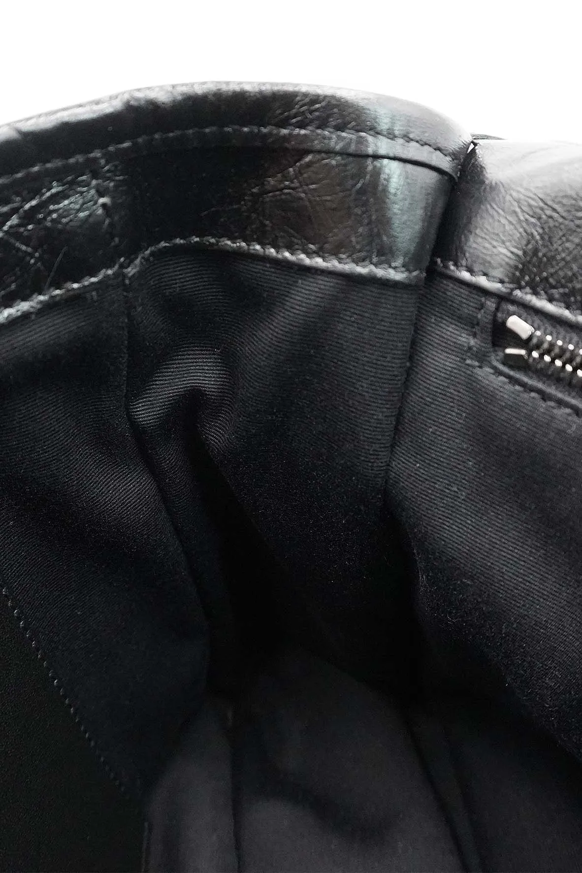 Medium Niki Crinkle Black