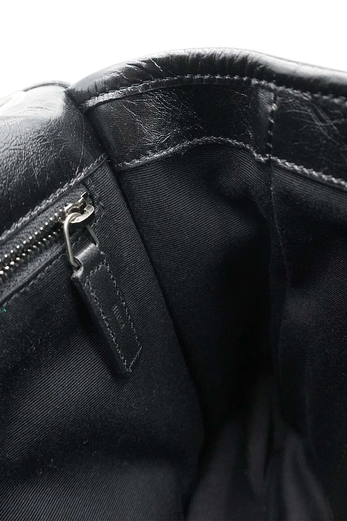 Medium Niki Crinkle Black