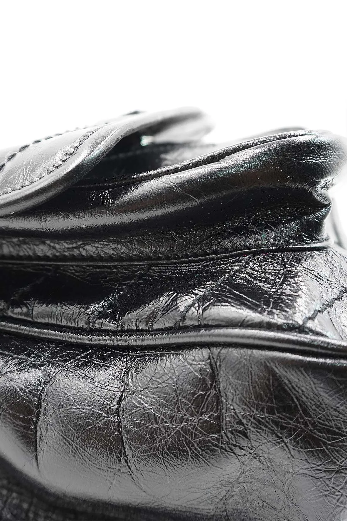 Medium Niki Crinkle Black