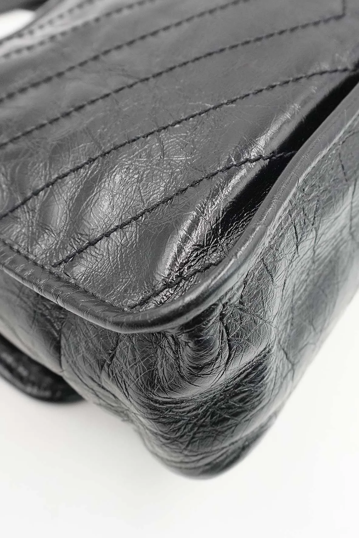 Medium Niki Crinkle Black
