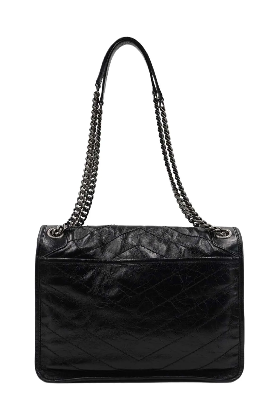 Medium Niki Crinkle Black