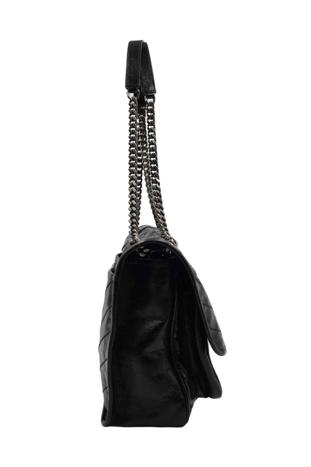 Medium Niki Crinkle Black