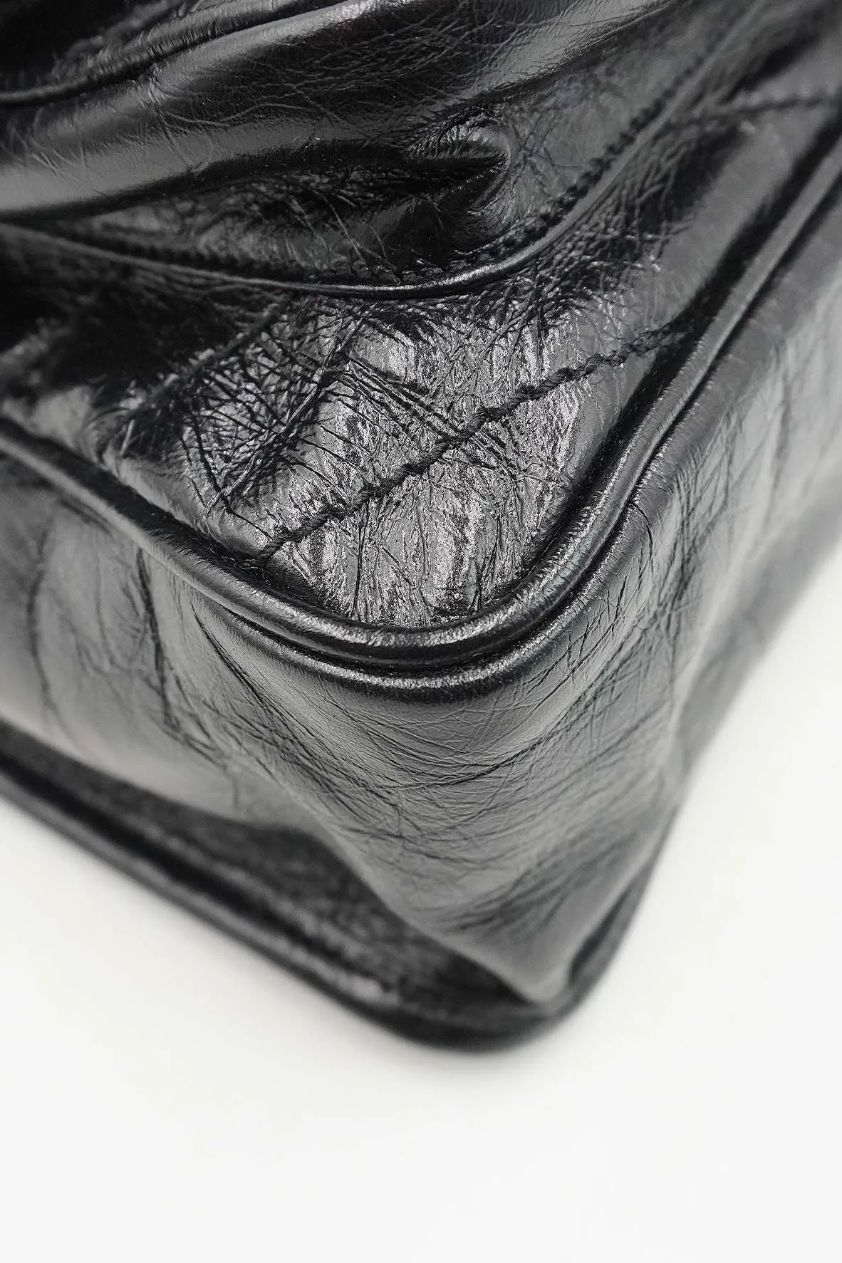 Medium Niki Crinkle Black