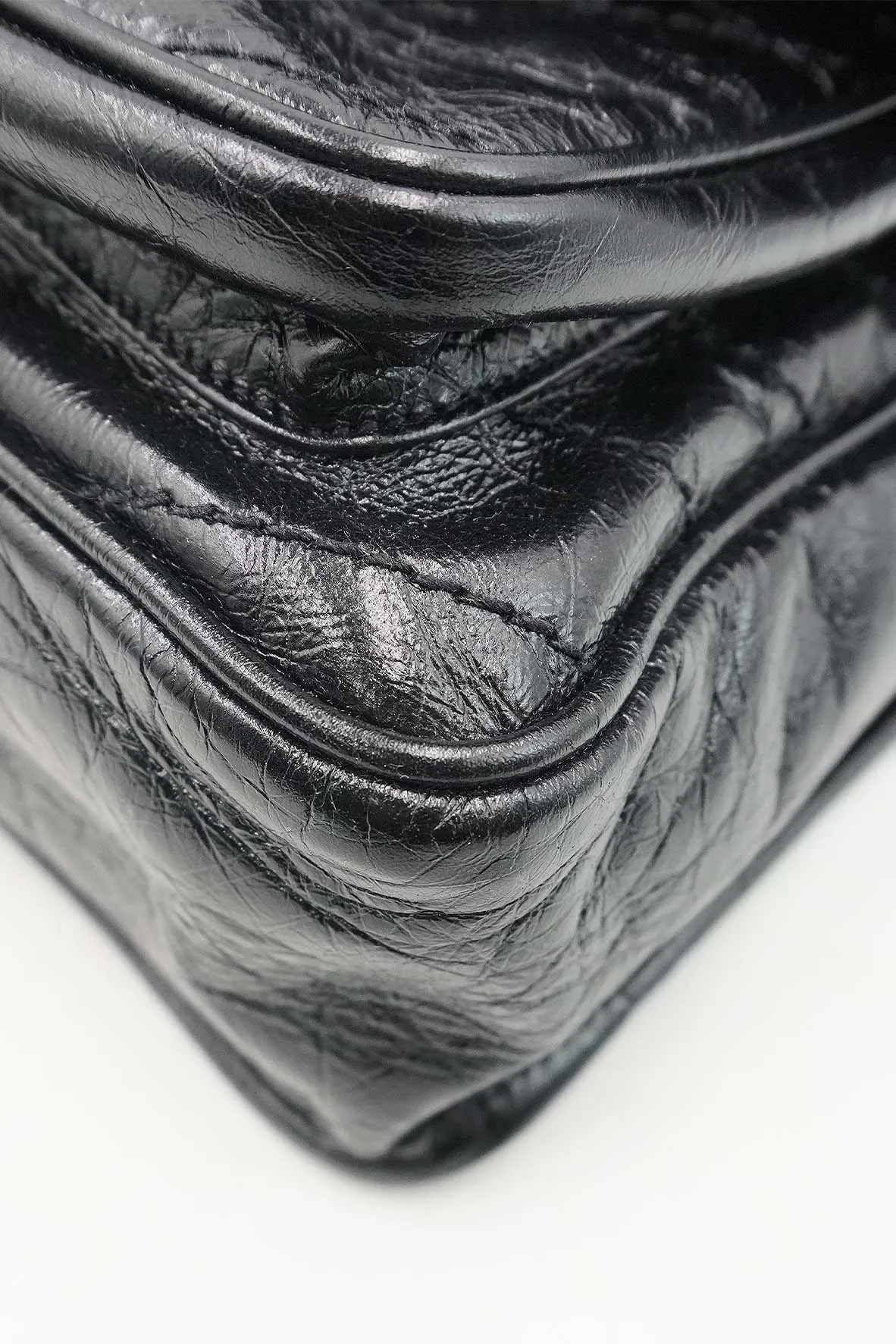 Medium Niki Crinkle Black