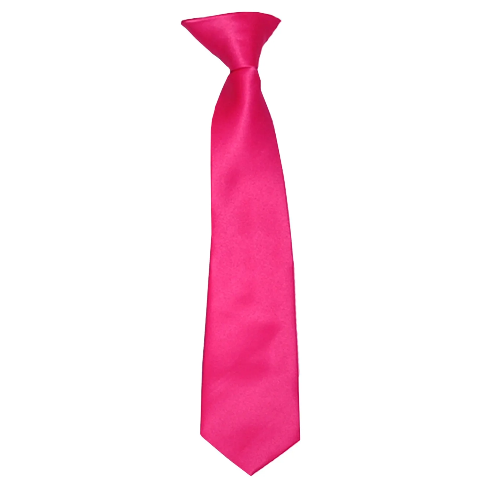 New KID'S BOY'S 100% Polyester Pre-tied clip on necktie only formal wedding