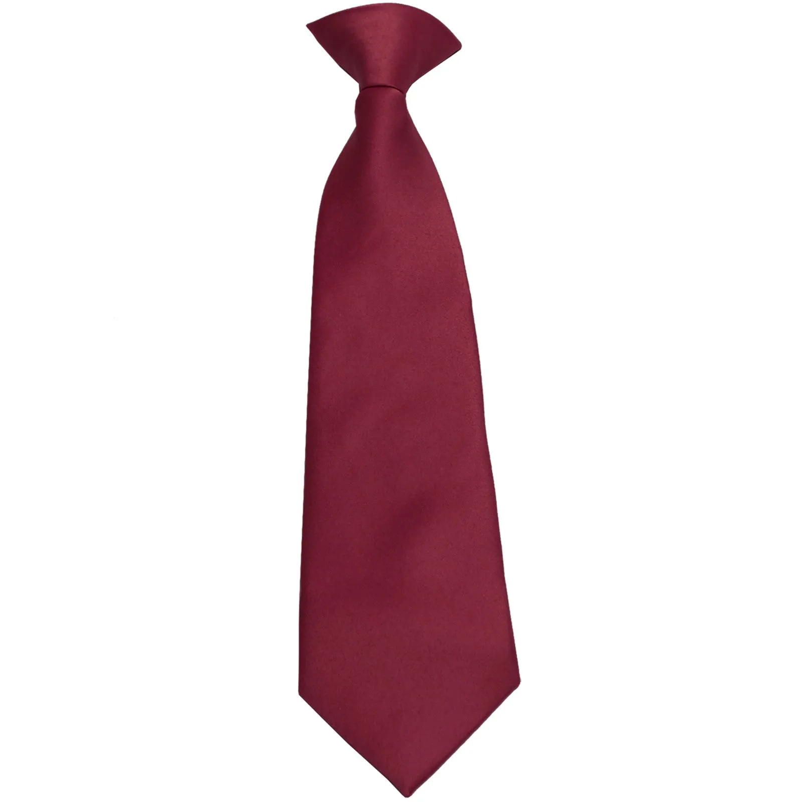 New KID'S BOY'S 100% Polyester Pre-tied clip on necktie only formal wedding