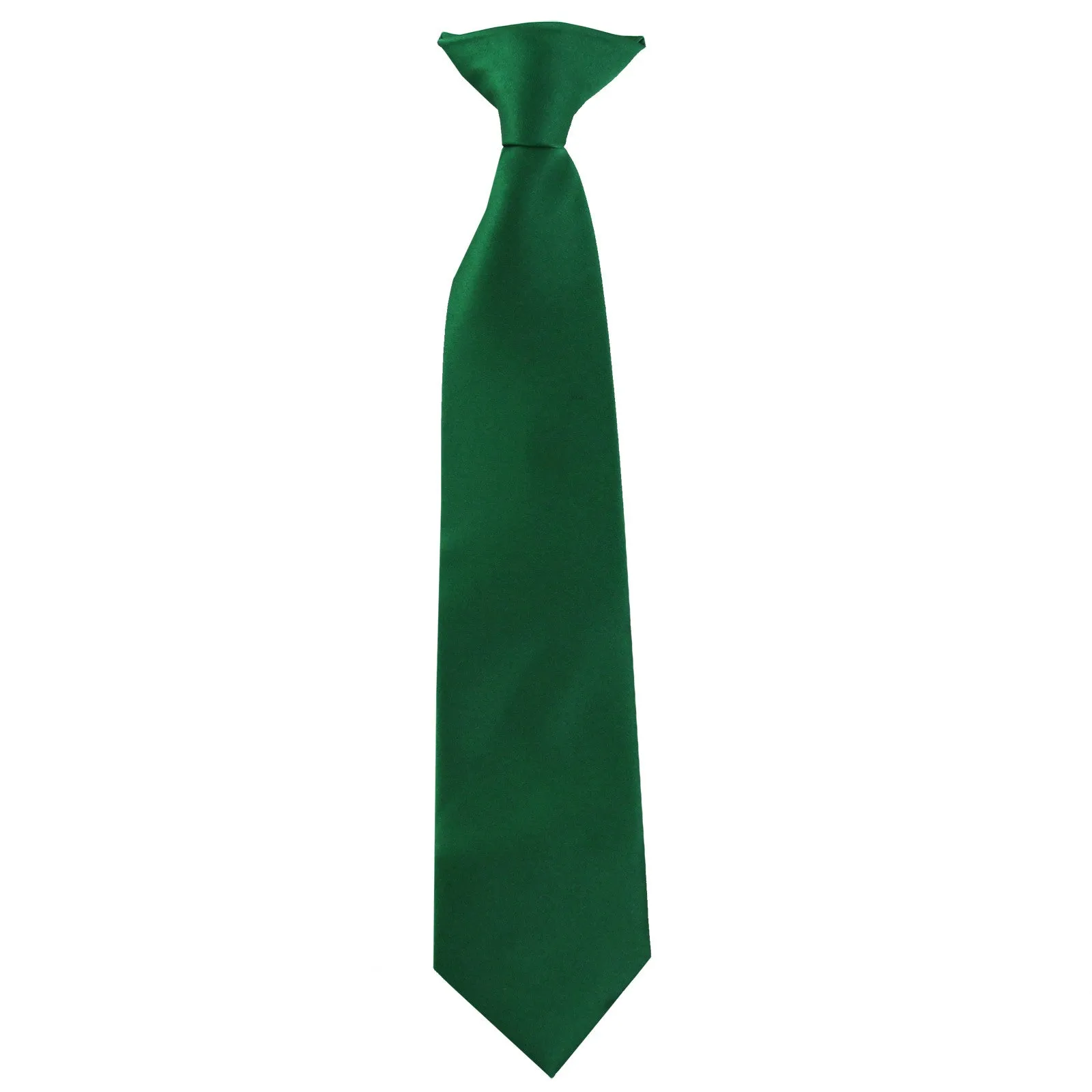 New KID'S BOY'S 100% Polyester Pre-tied clip on necktie only formal wedding