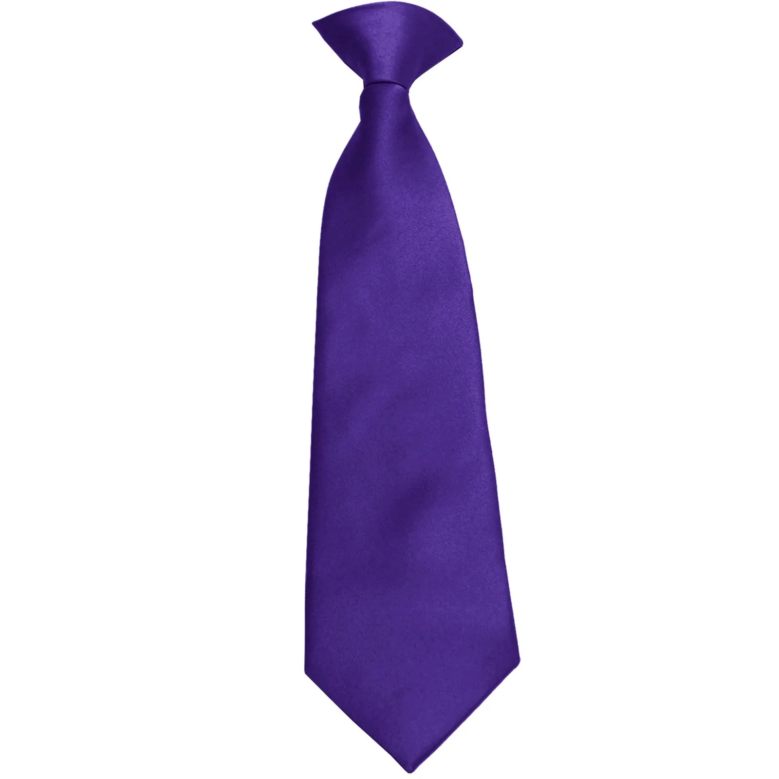 New KID'S BOY'S 100% Polyester Pre-tied clip on necktie only formal wedding