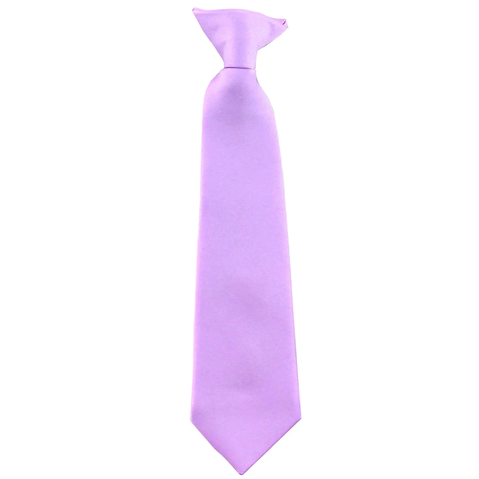 New KID'S BOY'S 100% Polyester Pre-tied clip on necktie only formal wedding