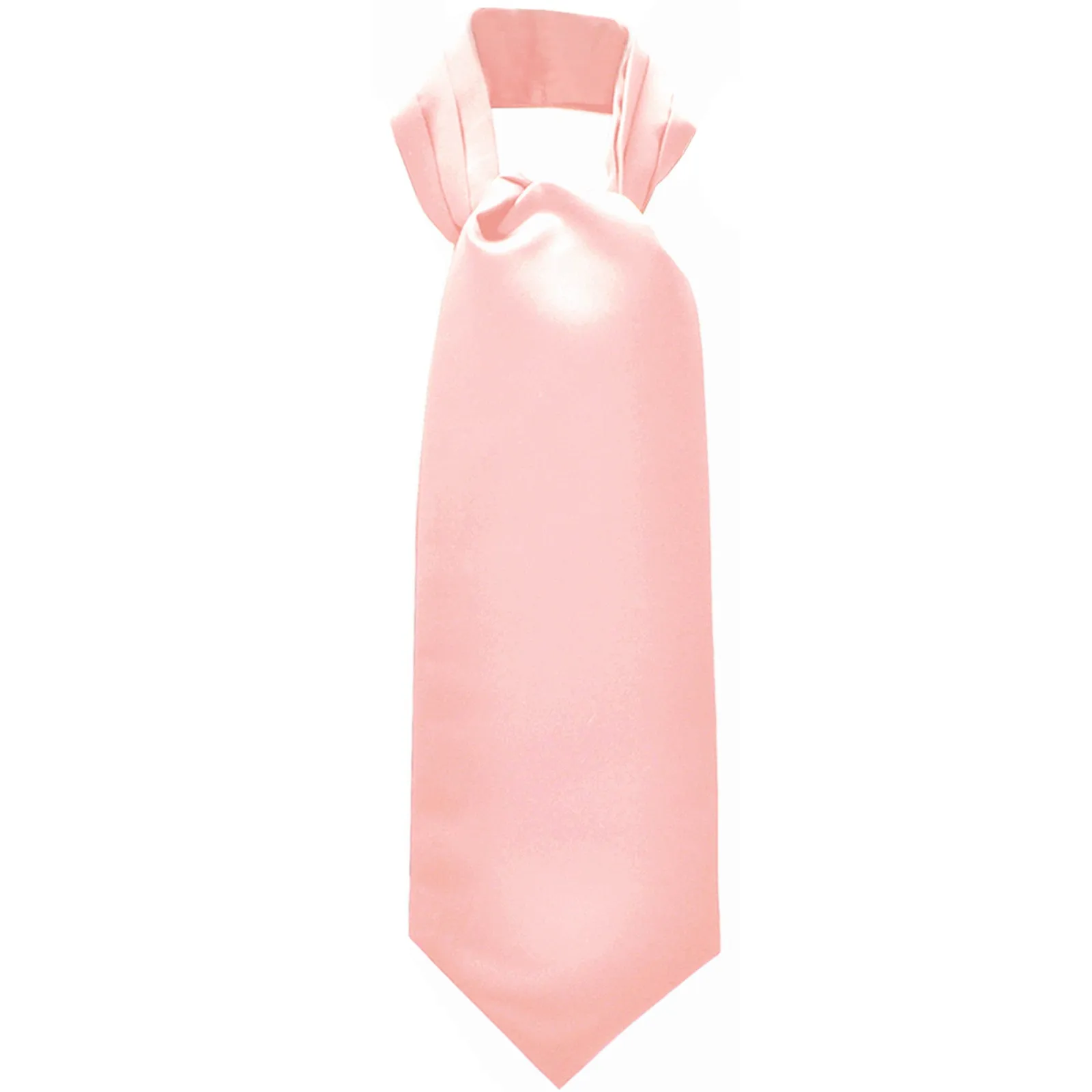 New Men's 100% Polyester solid Ascot Cravat Only Wedding Prom