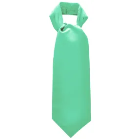 New Men's 100% Polyester solid Ascot Cravat Only Wedding Prom