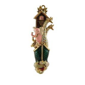 Noah's Ark Mezuzah Case