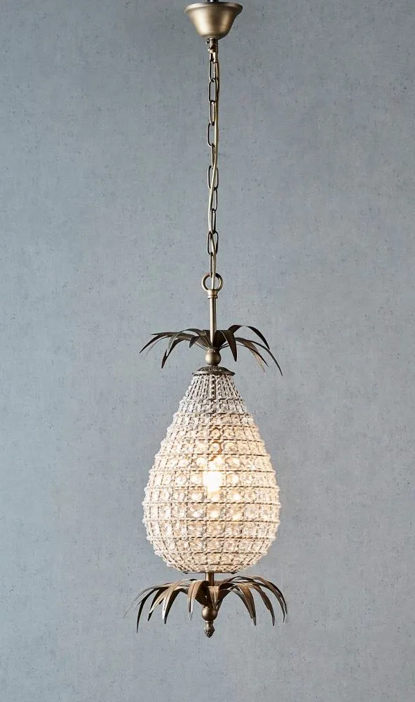 Picasso Hanging Lamp in Brass