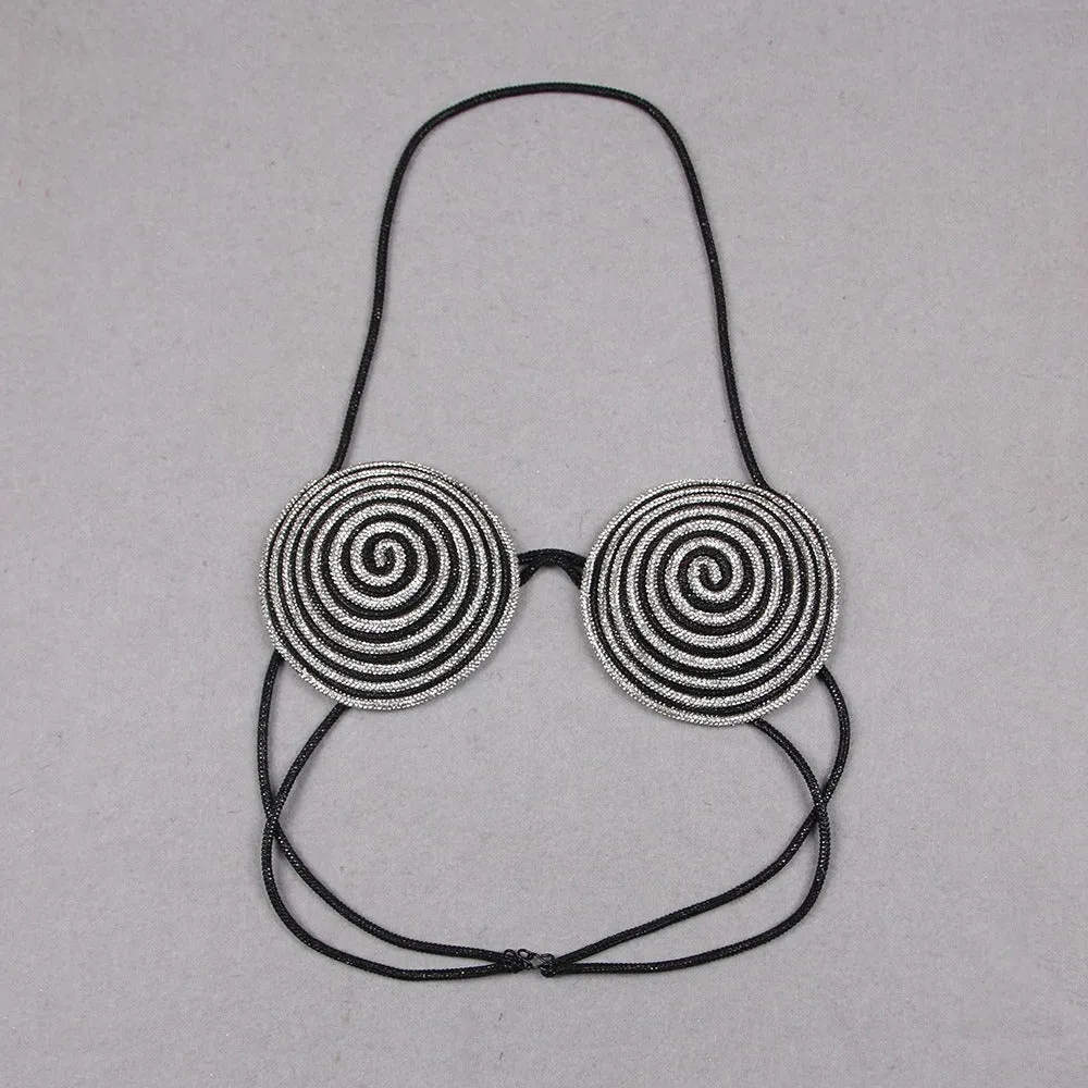Pre Order:  Circular Chain Strap Bra