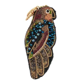 Pretty Parrot Coin Purse/Key Fob