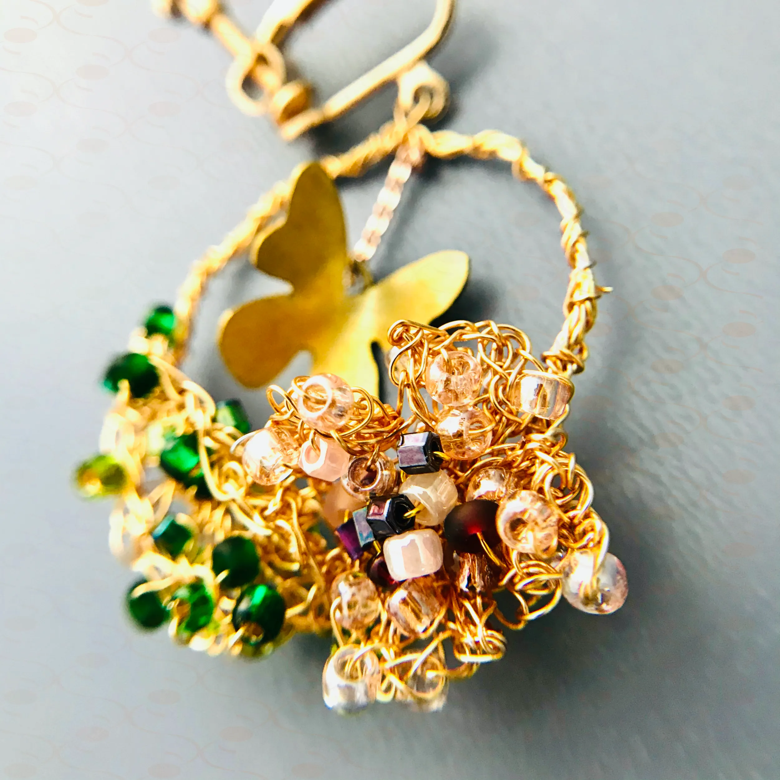 "Adventure" Clip Earrings