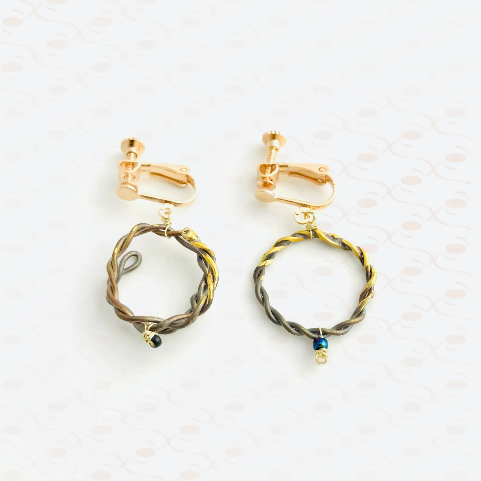 "Adventure" Clip Earrings