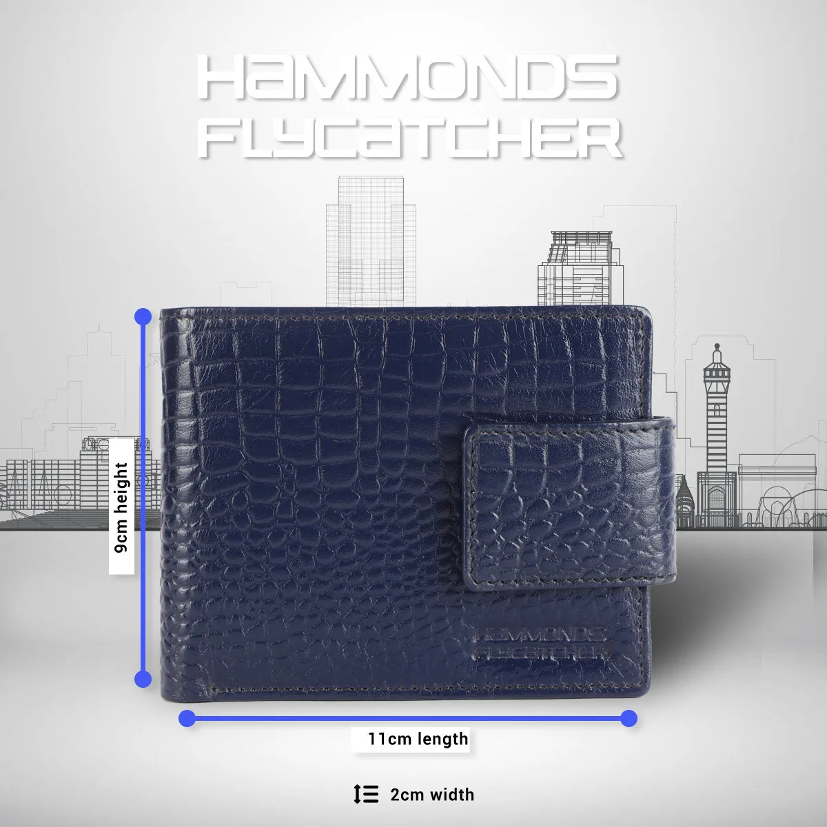 RFID Protected Genuine Leather Wallet for Mens - 7 Card Slots, Zipper Coin Pocket - Gift for Him on Any Occasion