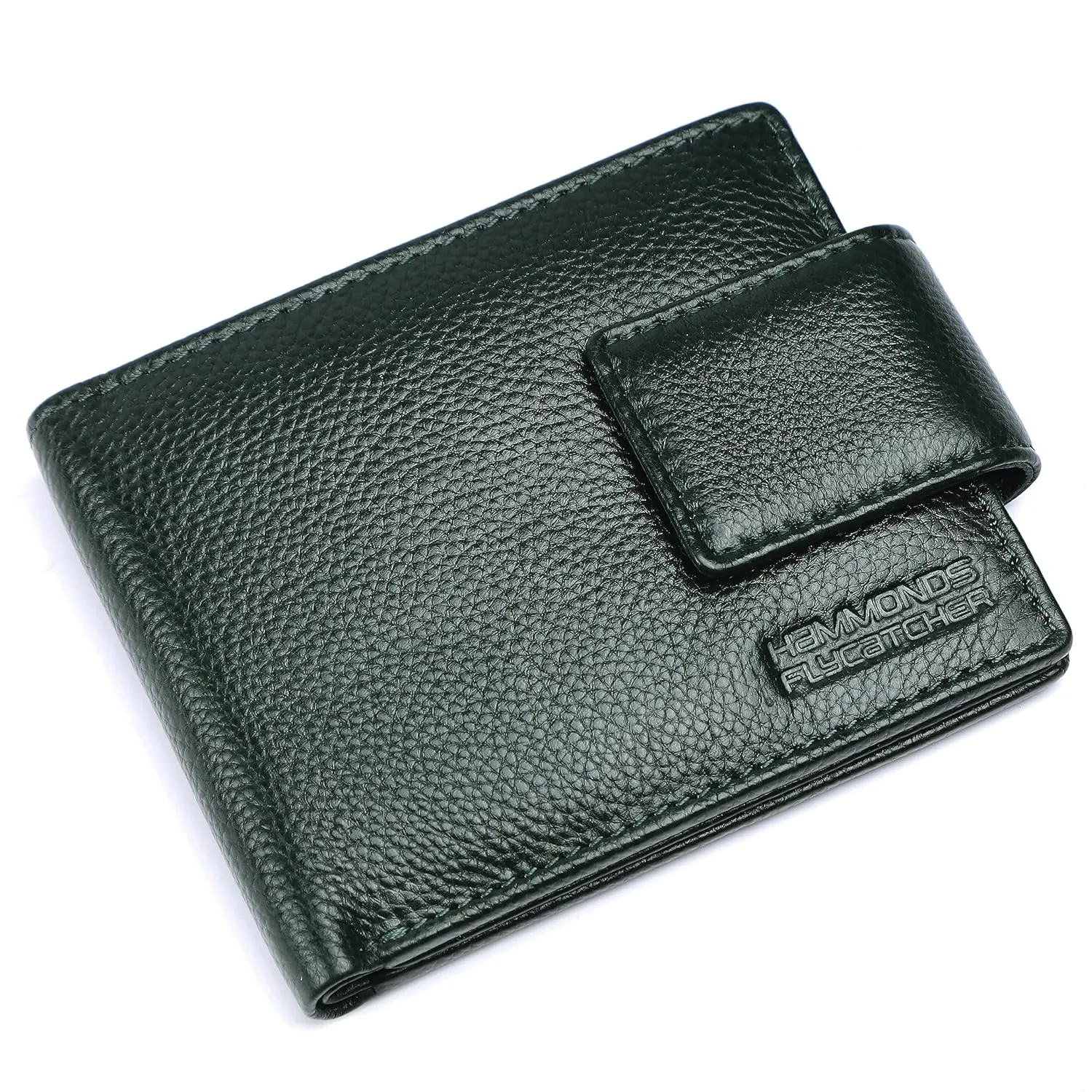 RFID Protected Genuine Leather Wallet for Mens - 7 Card Slots, Zipper Coin Pocket - Gift for Him on Any Occasion