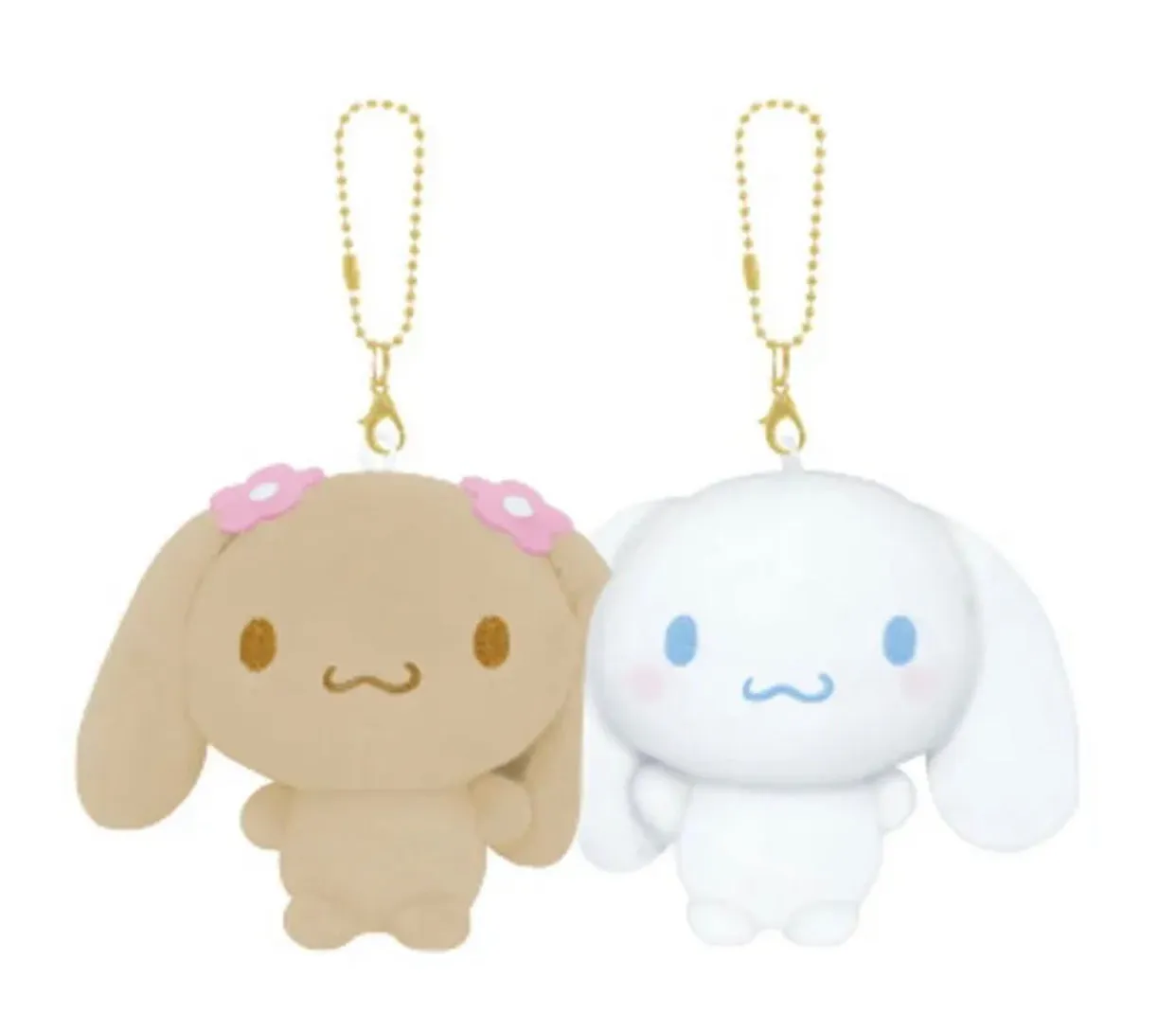 Sanrio Characters Pair Mini Plushie Mascot Strap