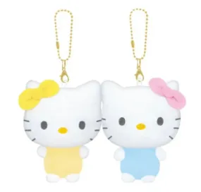 Sanrio Characters Pair Mini Plushie Mascot Strap