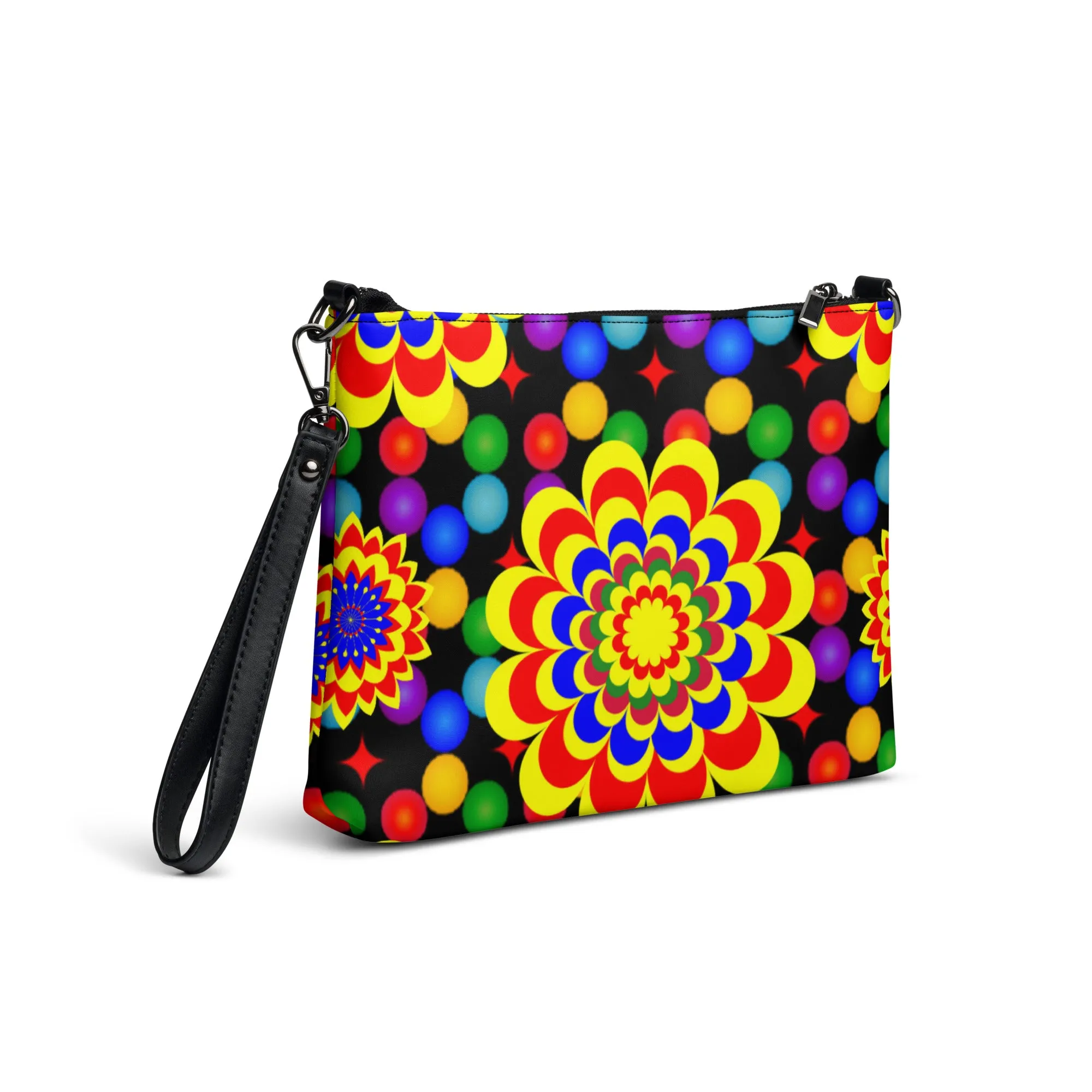 Sewing pattern crossbody bag