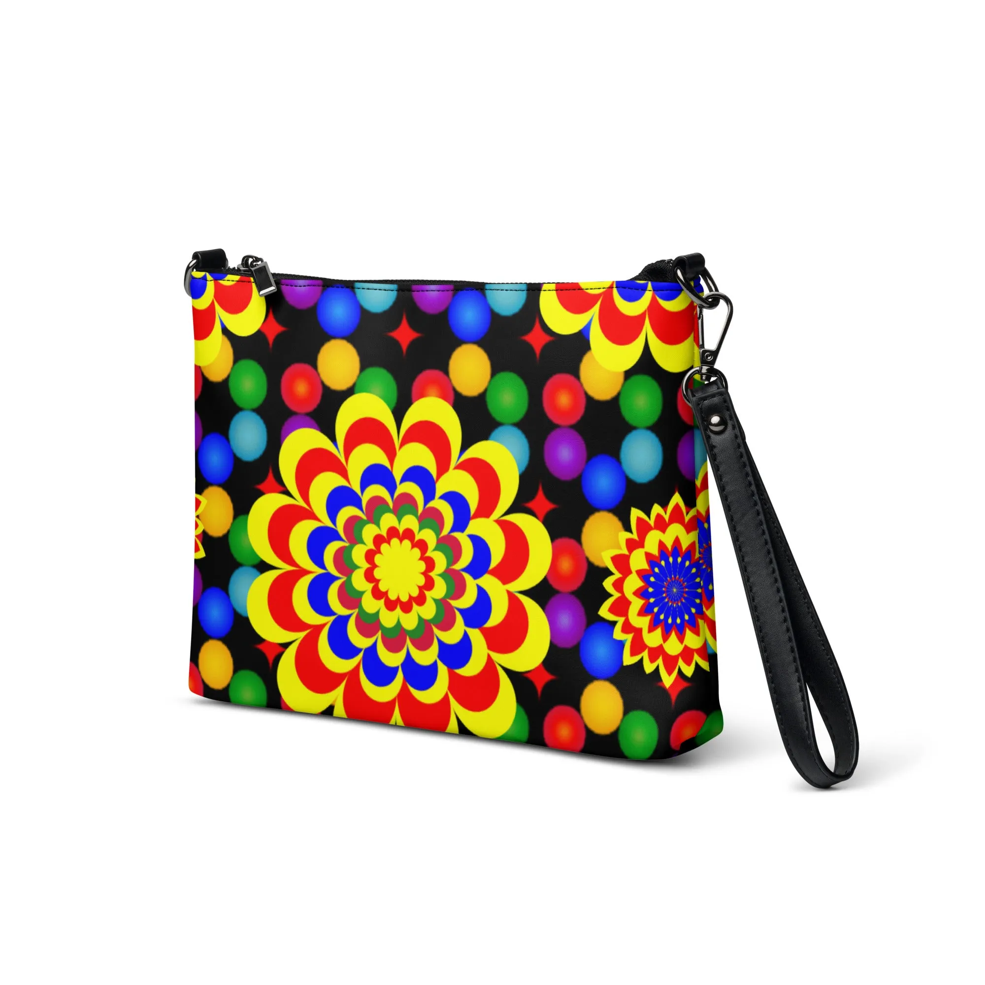 Sewing pattern crossbody bag