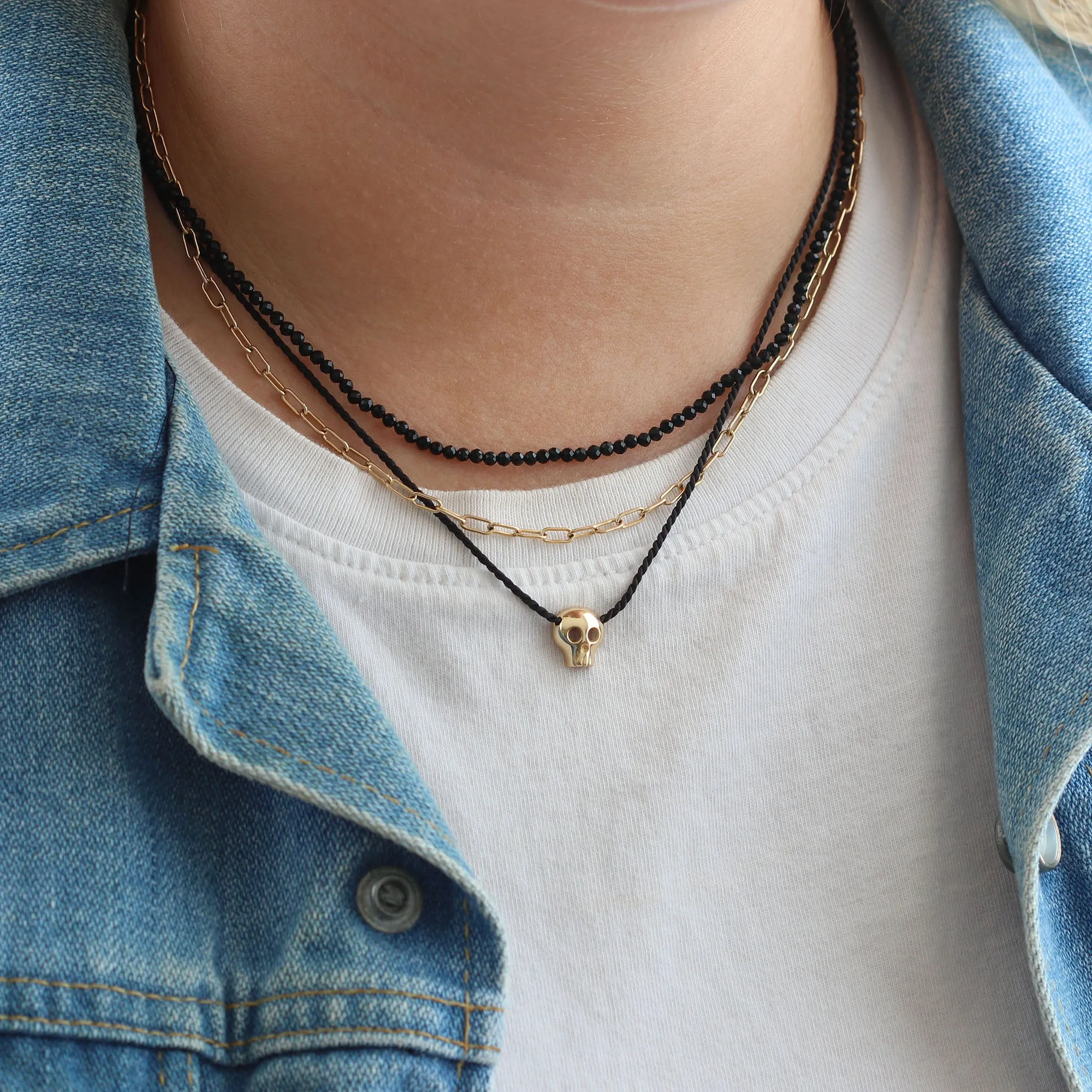 Skull Charm Necklace